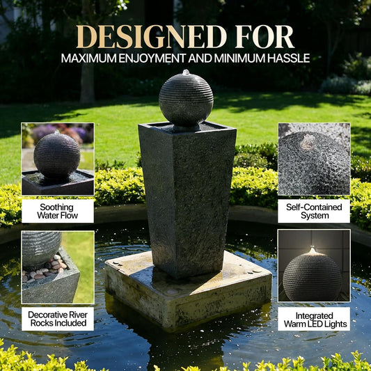 Zen Sphere Water Fountain