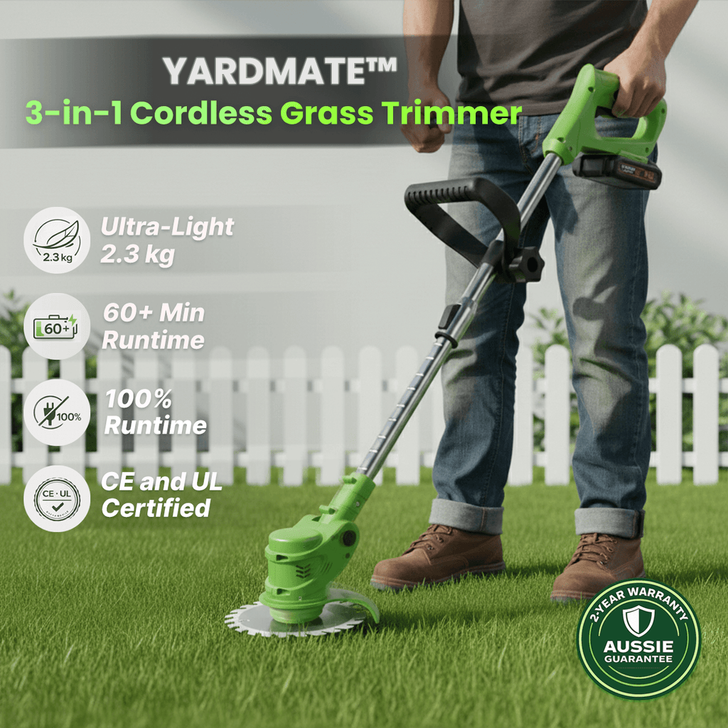 Yardmate™ 3 in 1 Cordless Grass Trimmer