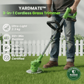 Yardmate™ 3 in 1 Cordless Grass Trimmer