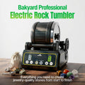 Bakyard Professional Electric Rock Tumbler Kit